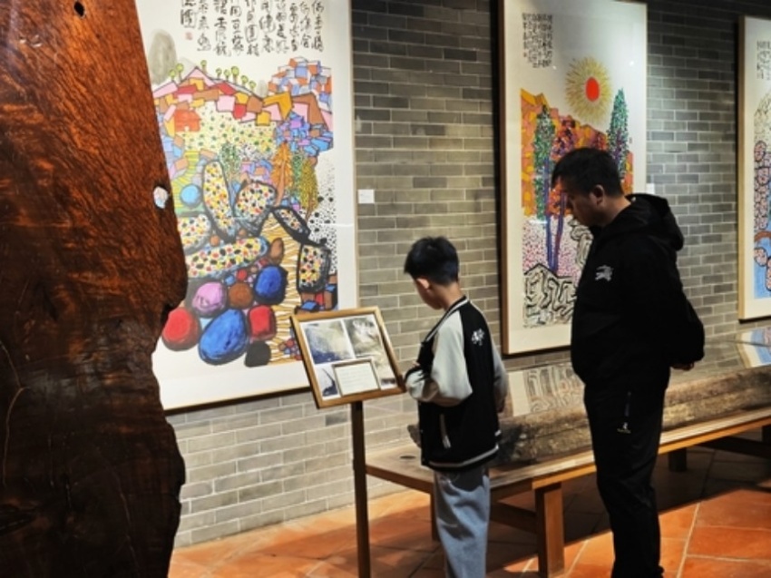 艳彩意绘山河 风华长映九州——郭泰来《艳彩中国》当代艺术展在京启幕(图3)