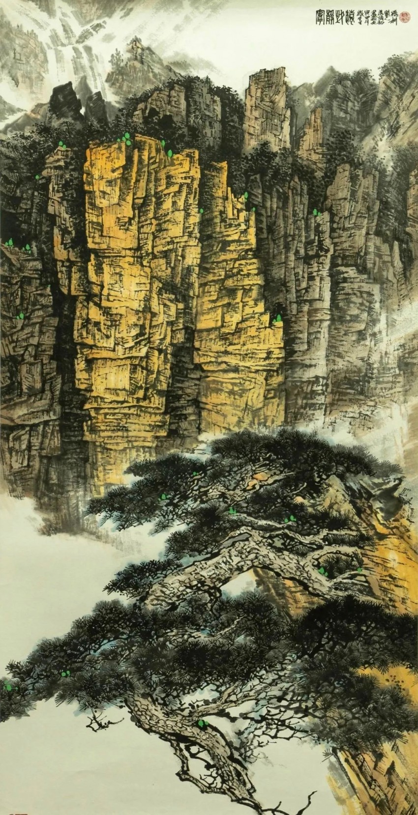 北京紫竹院 |“心筑江山——徐胜利、赵青仲、陈溪峋山水画展”(图6)